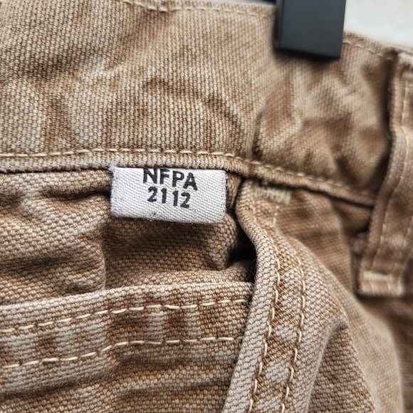 Carhartt flame resistant khaki thick pants - Picture 8 of 11